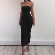 Load image into Gallery viewer, Edit 3333333 Summer Black Dress Women Sexy Maxi Bandage Dresses for Women